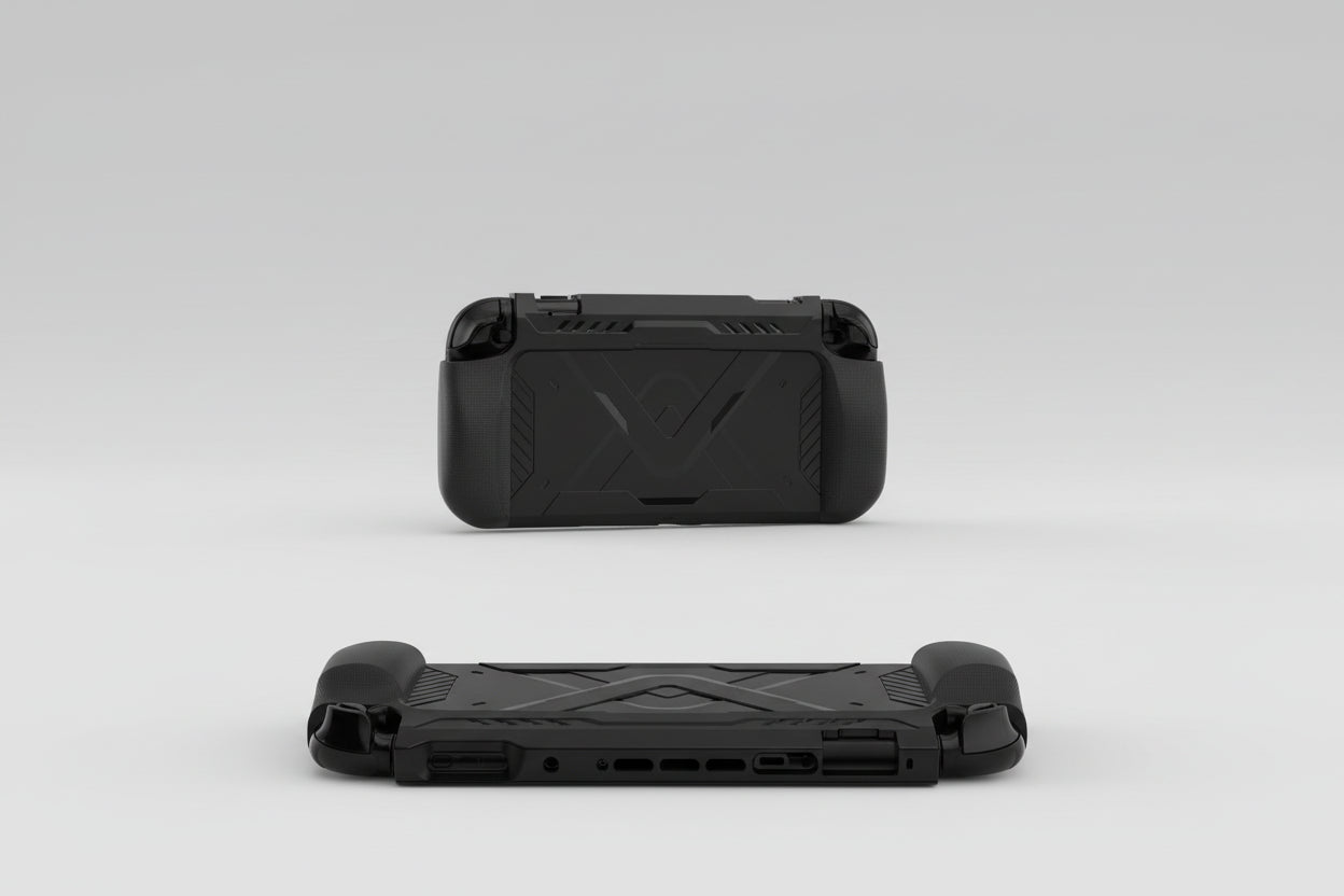 Nintendo Switch 2 (2025) Protective Case – Shockproof TPU + PC Grip Cover, Anti-Scratch, Easy Install, Black