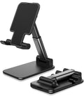 Adjustable Foldable Phone Stand for Desk — Universal Portable Cell Phone Holder for iPhone, Samsung & Nintendo Switch, Office & Home