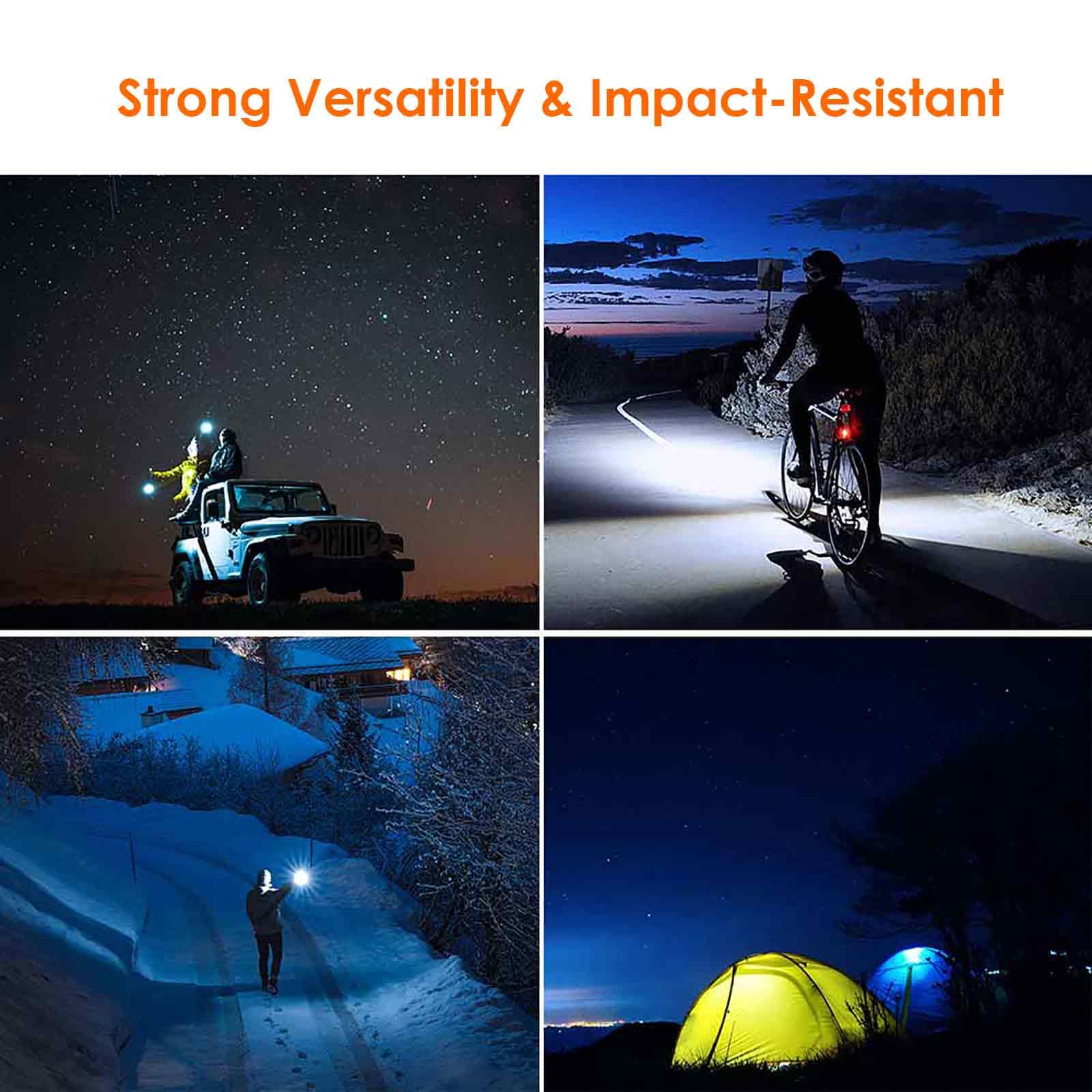 Mini Tactical LED Pen Flashlight — High Lumen Handheld Light for Camping, Hiking, Cycling & Emergency