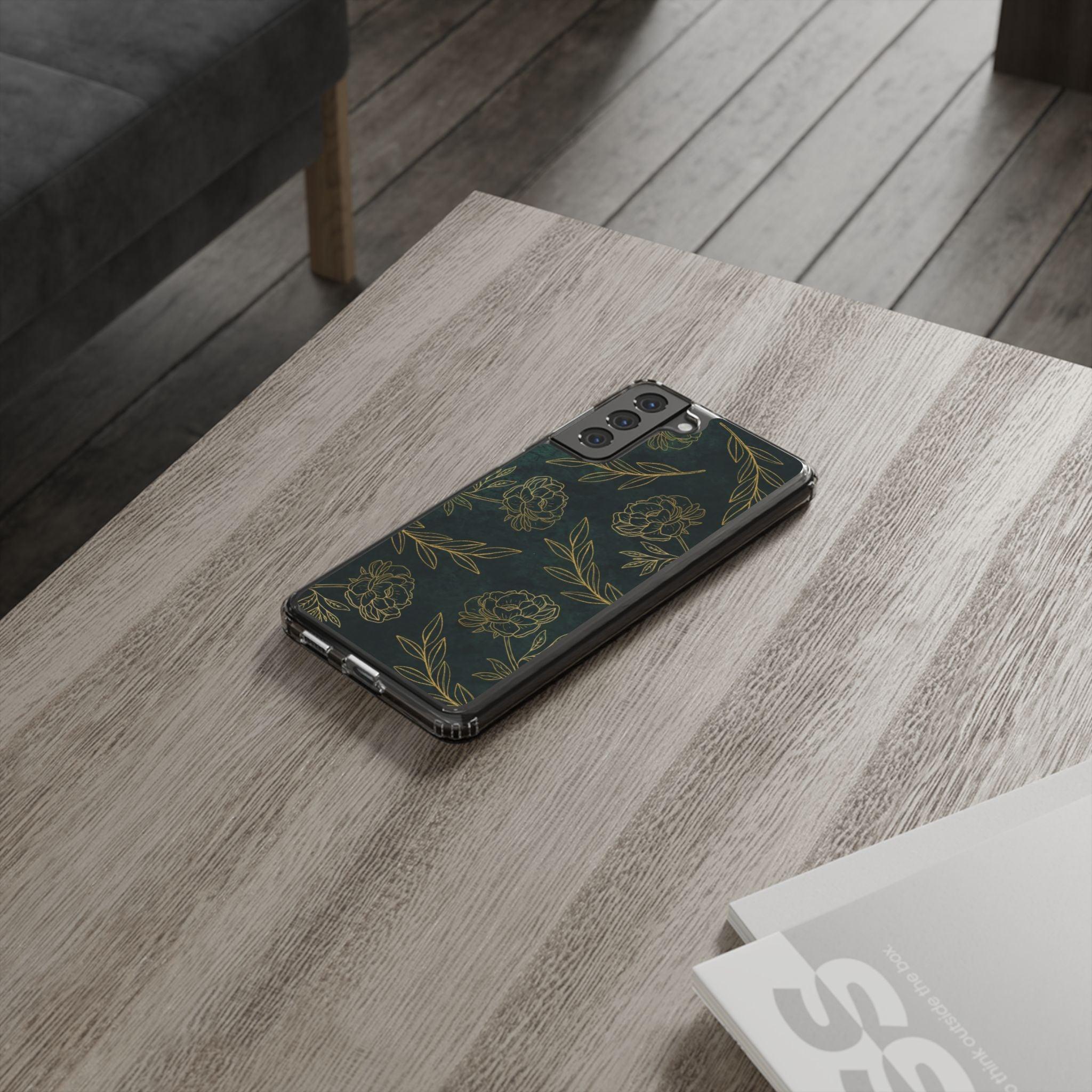 Floral Pattern Clear Cases