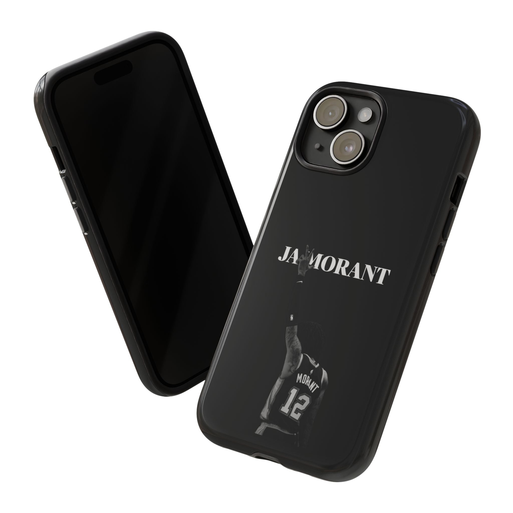 Ja Morant Explosive Drive Series – Shock-Absorbing Dual-Layer Case | Compatible with iPhone 8–16 Pro Max & Samsung Galaxy S10–S25 Ultra