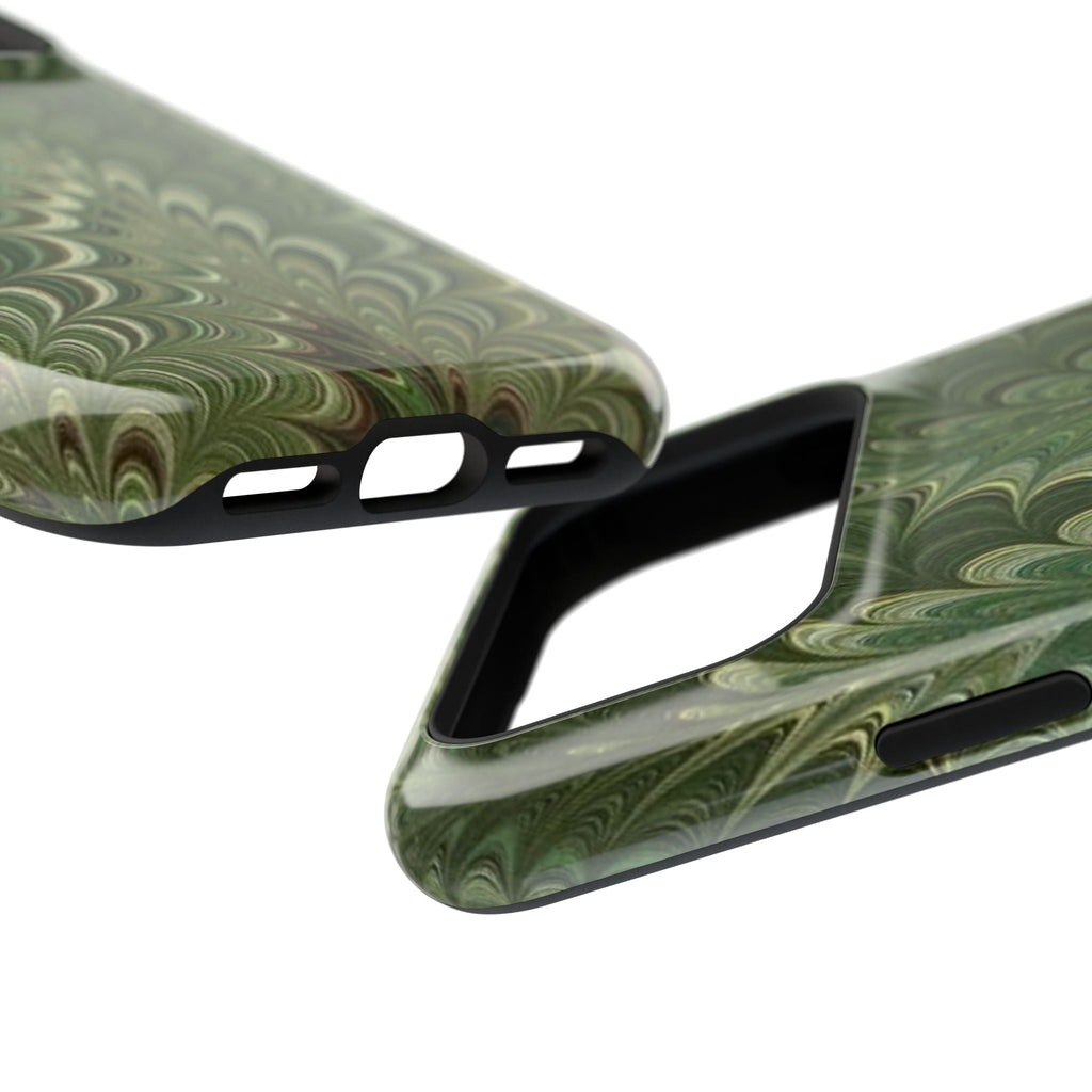 Deep Green, Dual Layer Impact-Resistant Phone Cases