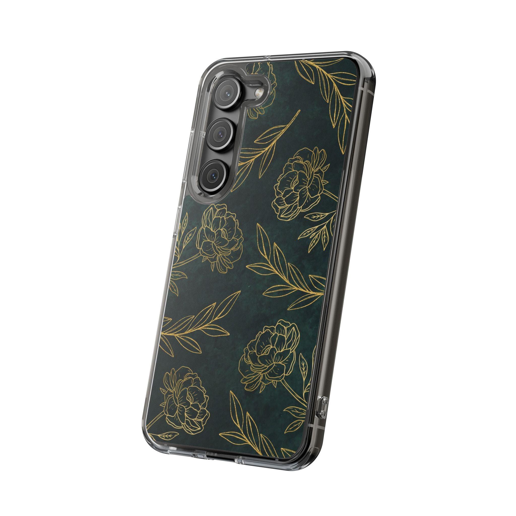 Floral Pattern Clear Cases