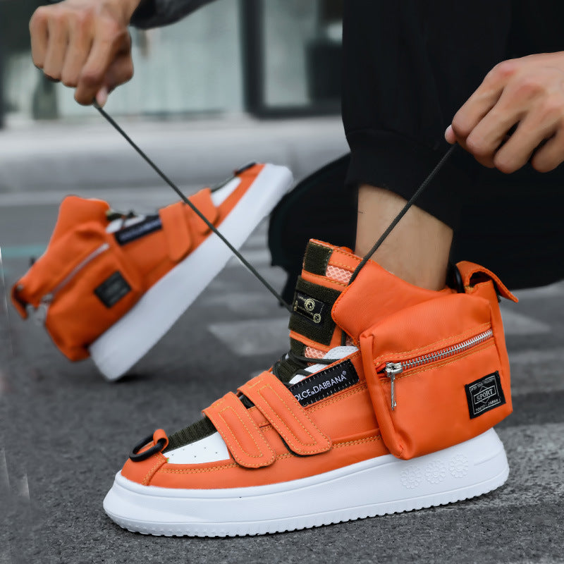 Personalized Big Pocket Hair Stylist High Top Shoes