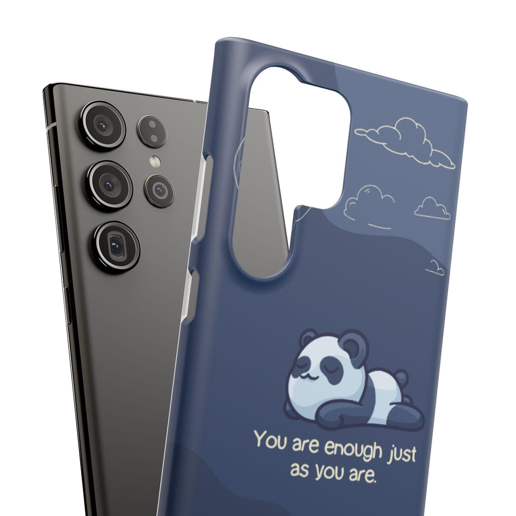 Panda Dreams Phone Case – Cozy Vibes & Inspiring Words