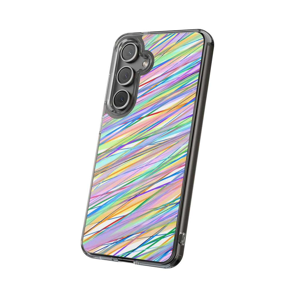 Threads Of Colors Clear Case