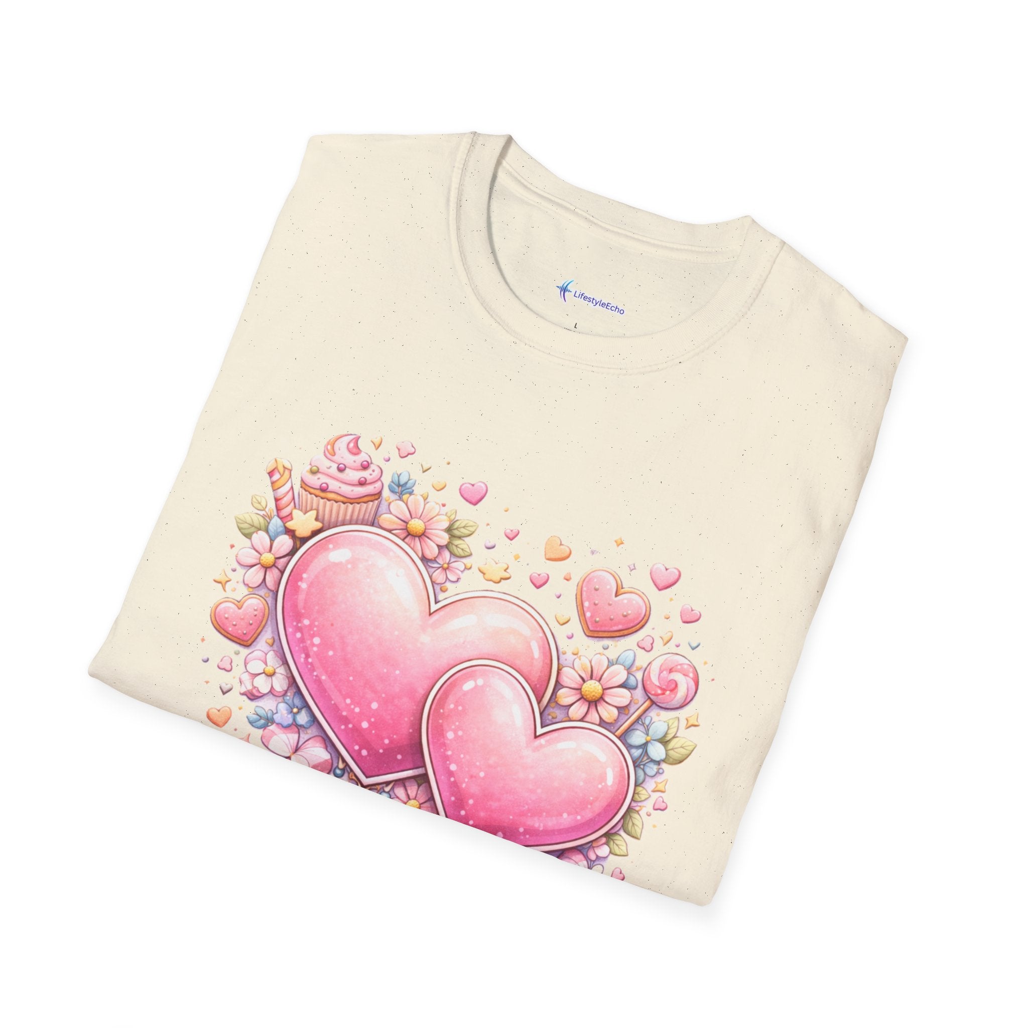 Boho Heart Tee - Bohemian Hearts Graphic T-Shirt