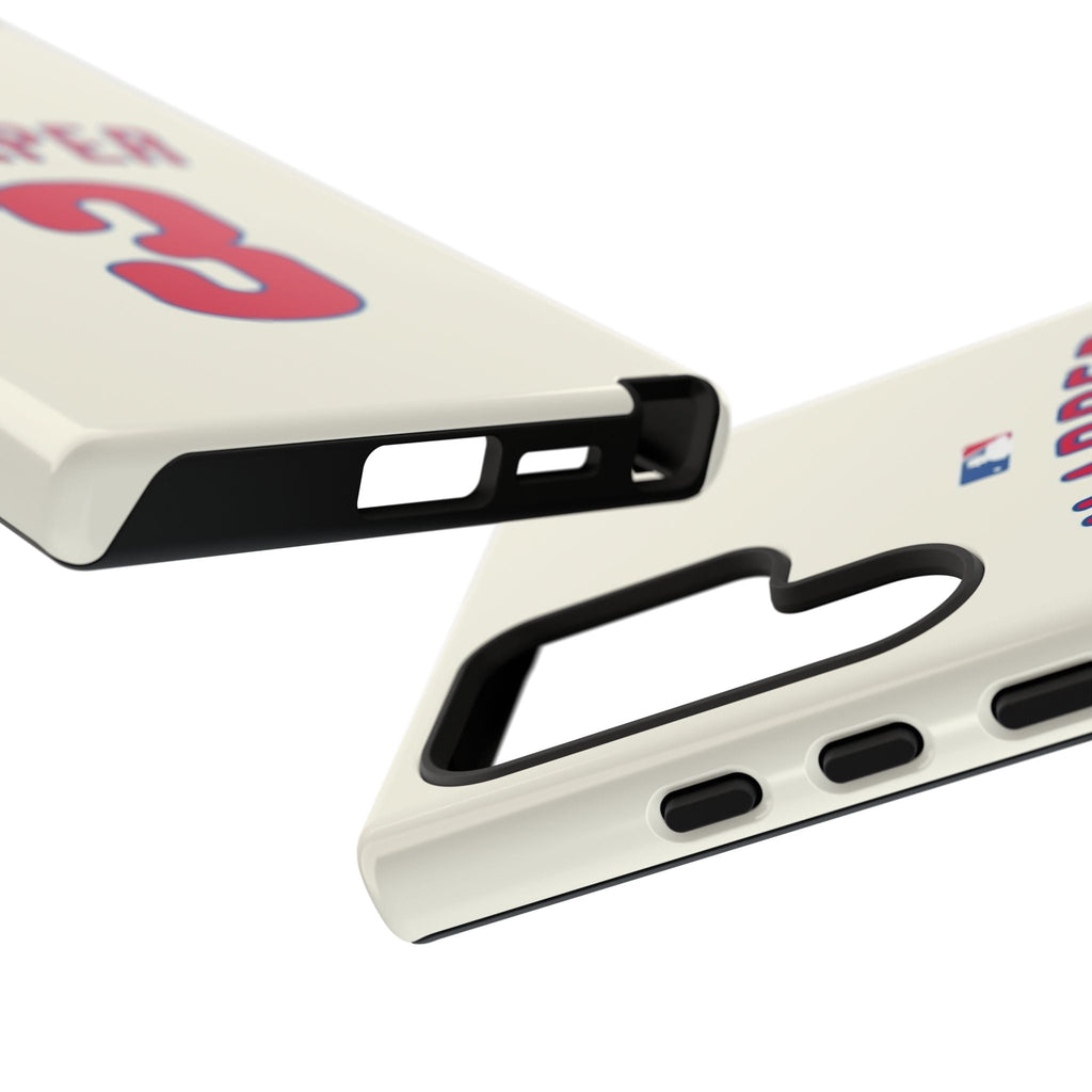 Bryce Harper PowerGrip – Dual-Layer Defense & Slim Fit | Compatible with iPhone 8 to 16 Pro Max & Samsung Galaxy S10 to S25 Ultra