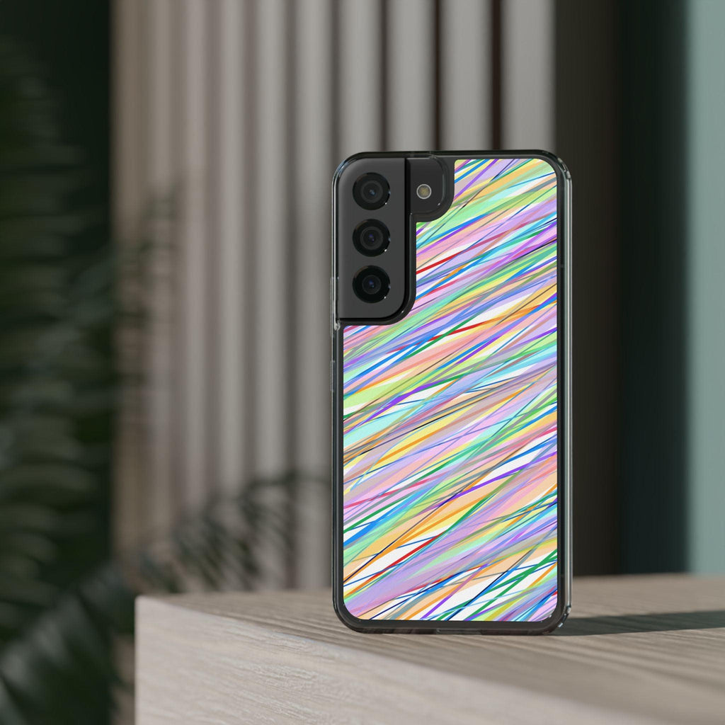 Threads Of Colors Clear Case