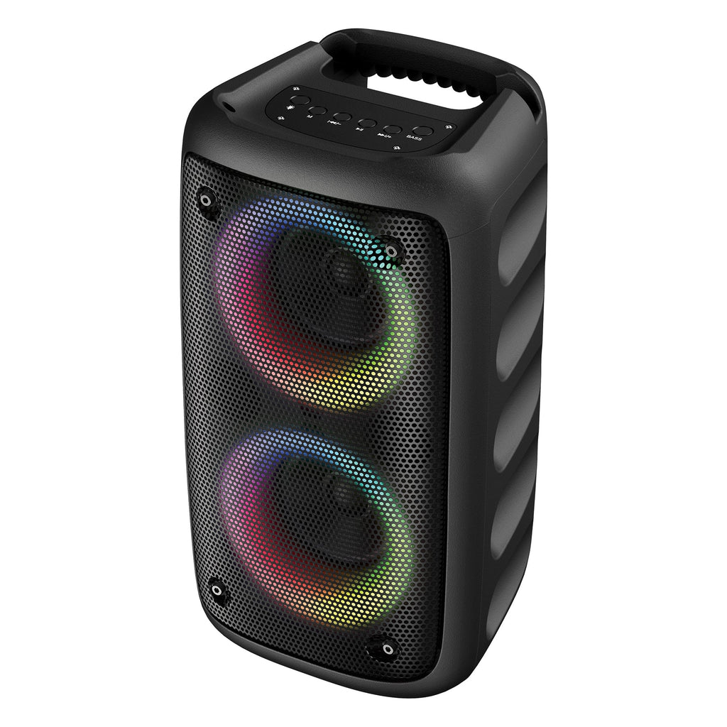 Supersonic 2 x 3" High Efficiency Speaker with LED Lights