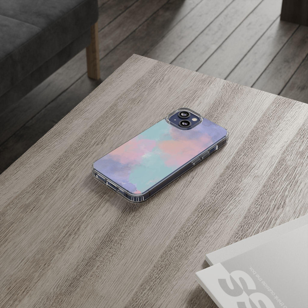 Shades of Pastel Clear Cases