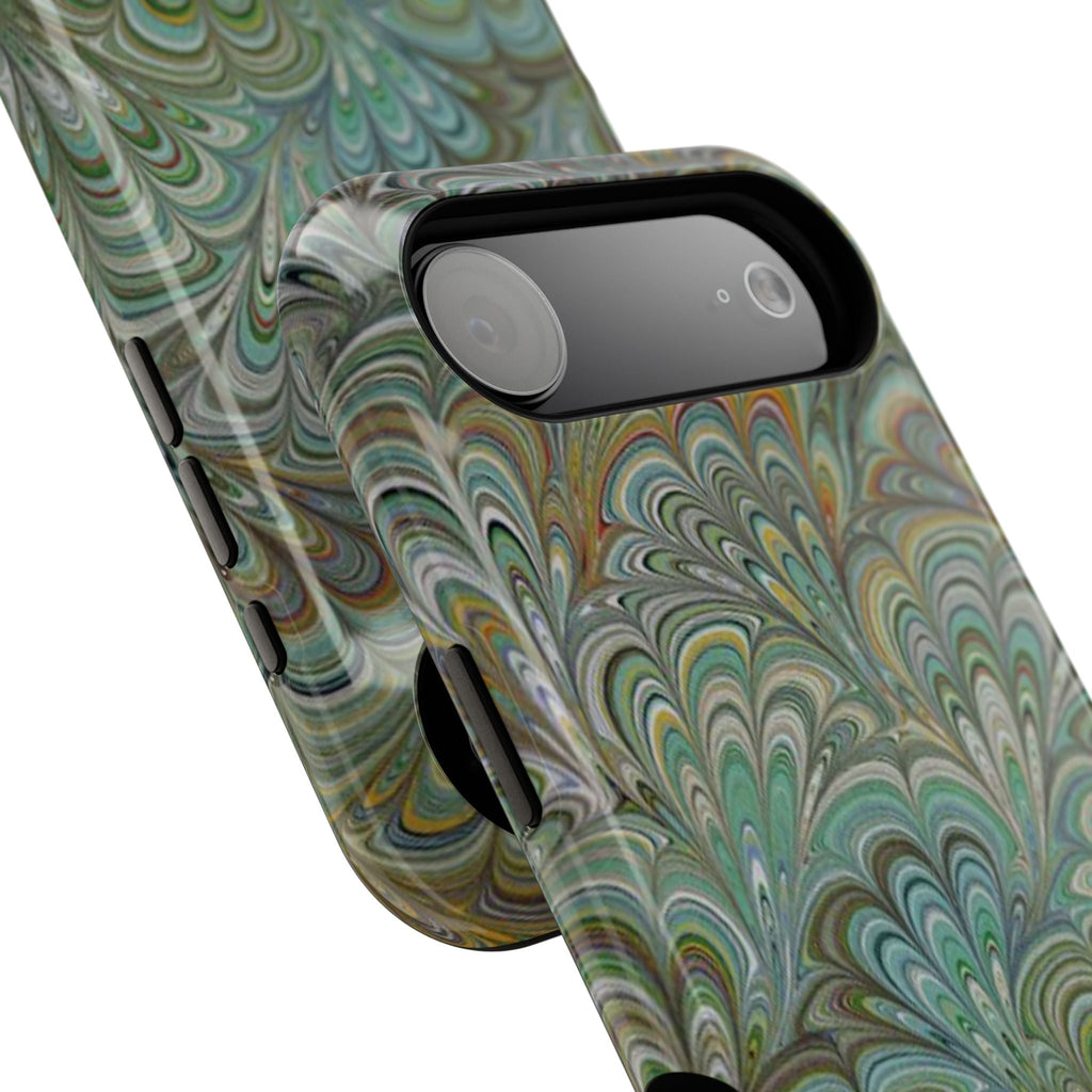 Italian Peacock Green Highly Durable Phone Case for Apple + Samsung