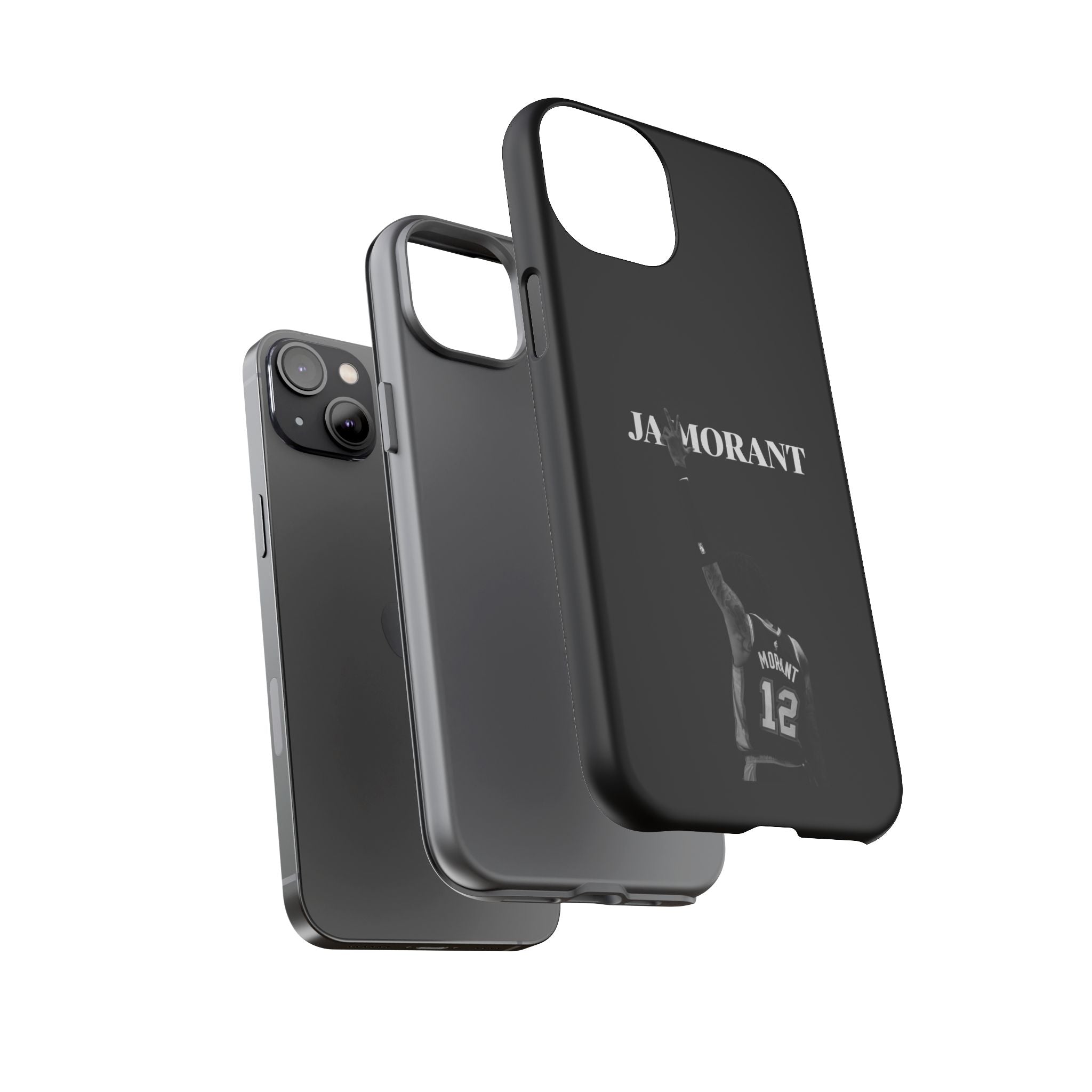 Ja Morant Explosive Drive Series – Shock-Absorbing Dual-Layer Case | Compatible with iPhone 8–16 Pro Max & Samsung Galaxy S10–S25 Ultra