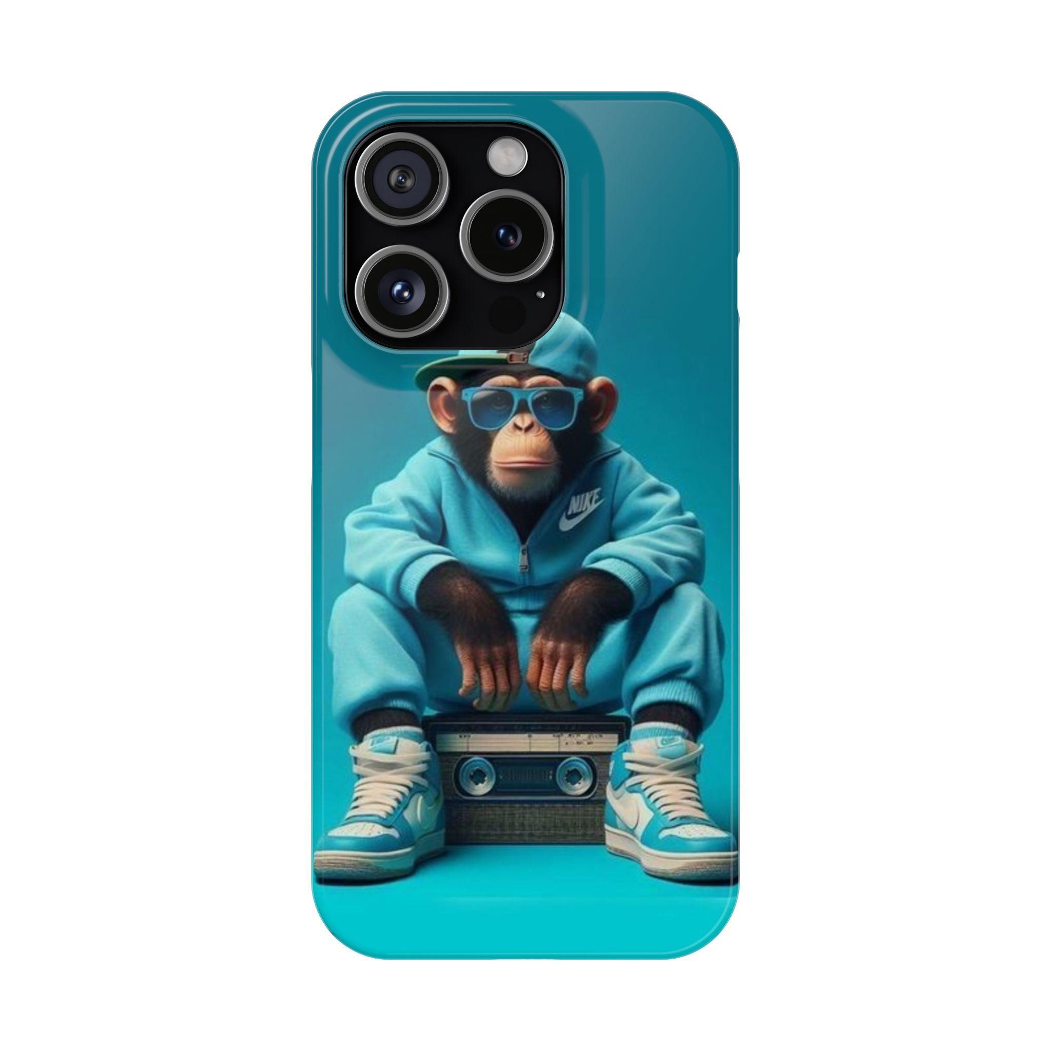 Monkey Madness Phone Case – Unleash the Fun with Cartoon Style!