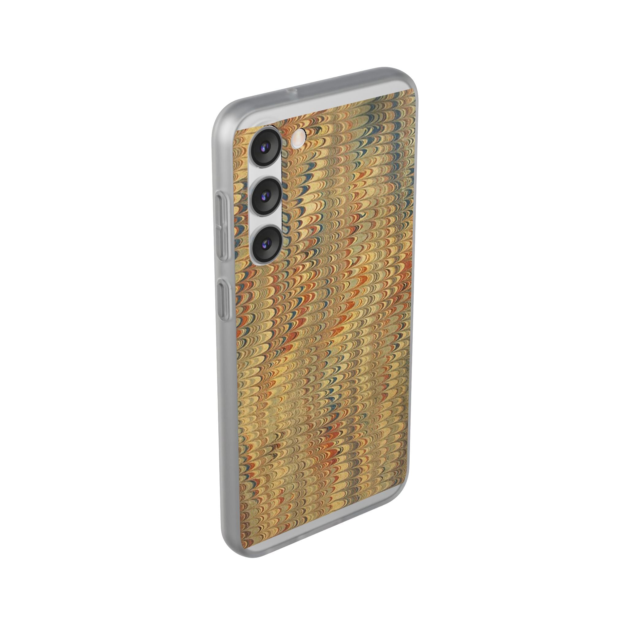 Golden Fall Neutrals Italian Marbled Design Stylish Phone Cases