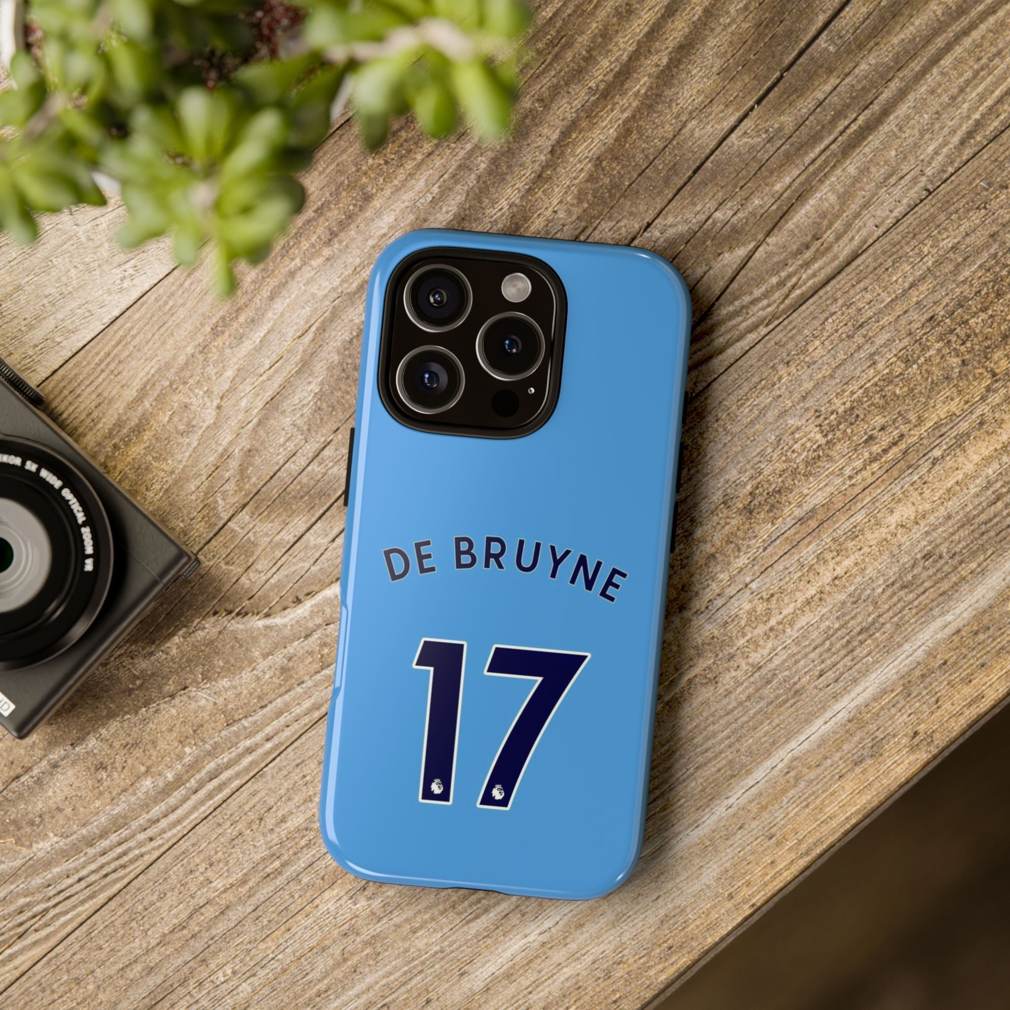 Kevin De Bruyne VisionGuard – Enhanced Protection & Sleek Design | Fits iPhone 8–16 Pro Max & Galaxy S10–S25 Ultra