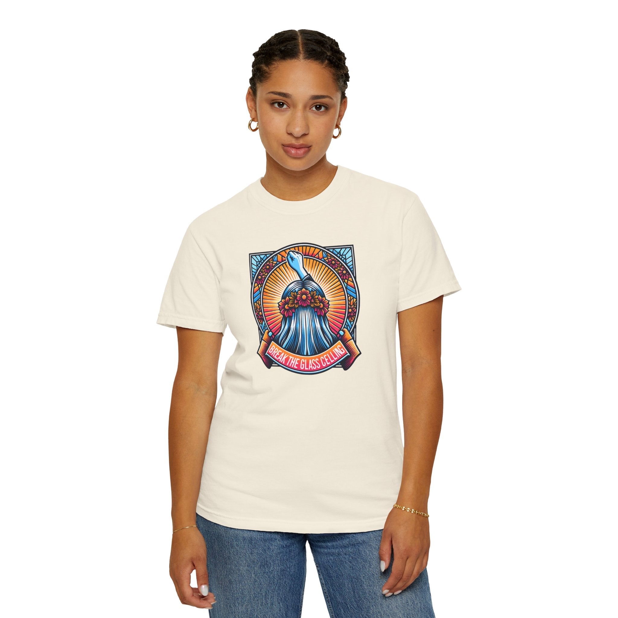 Break The Glass Ceiling Tee - Women's Day Unisex - DipaliZ