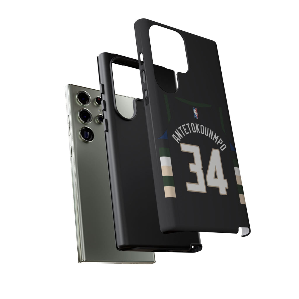Giannis Antetokounmpo Force Drive Edition – Heavy-Duty ShockGuard Layers, Athletic Slim Fit | iPhone 8–16 Pro Max & Samsung S10–S25 Ultra Supported