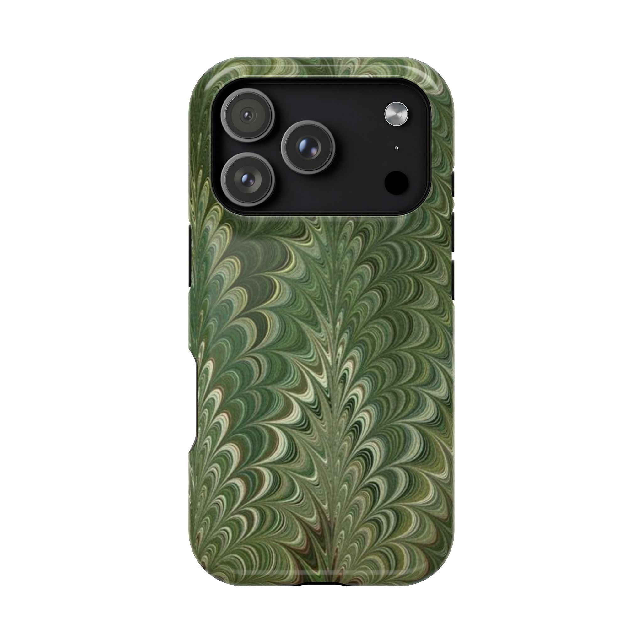 Deep Green, Dual Layer Impact-Resistant Phone Cases