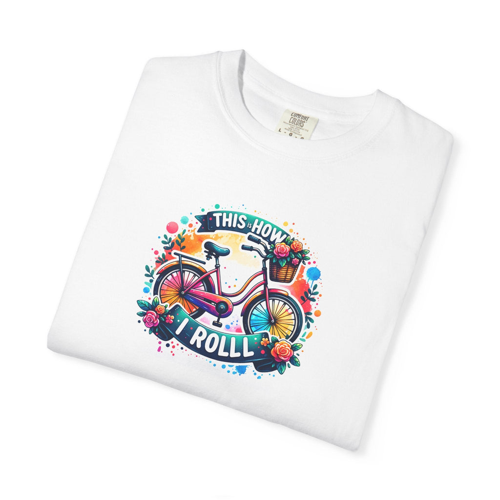 This Is How I Roll Bicycle Tee - Comfort Colors - DipaliZ
