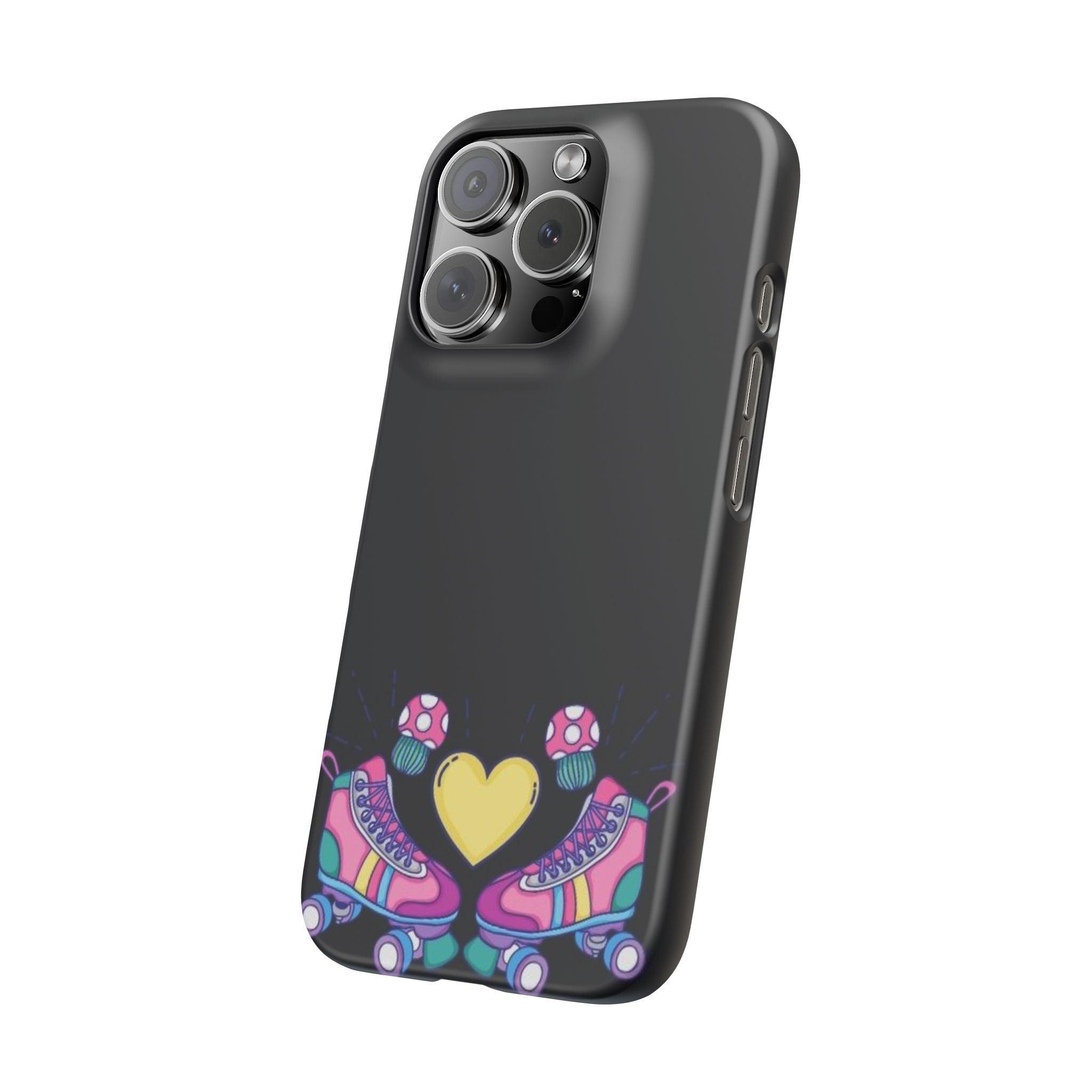 Skater's Heart Phone Case – Glide with Love Everywhere
