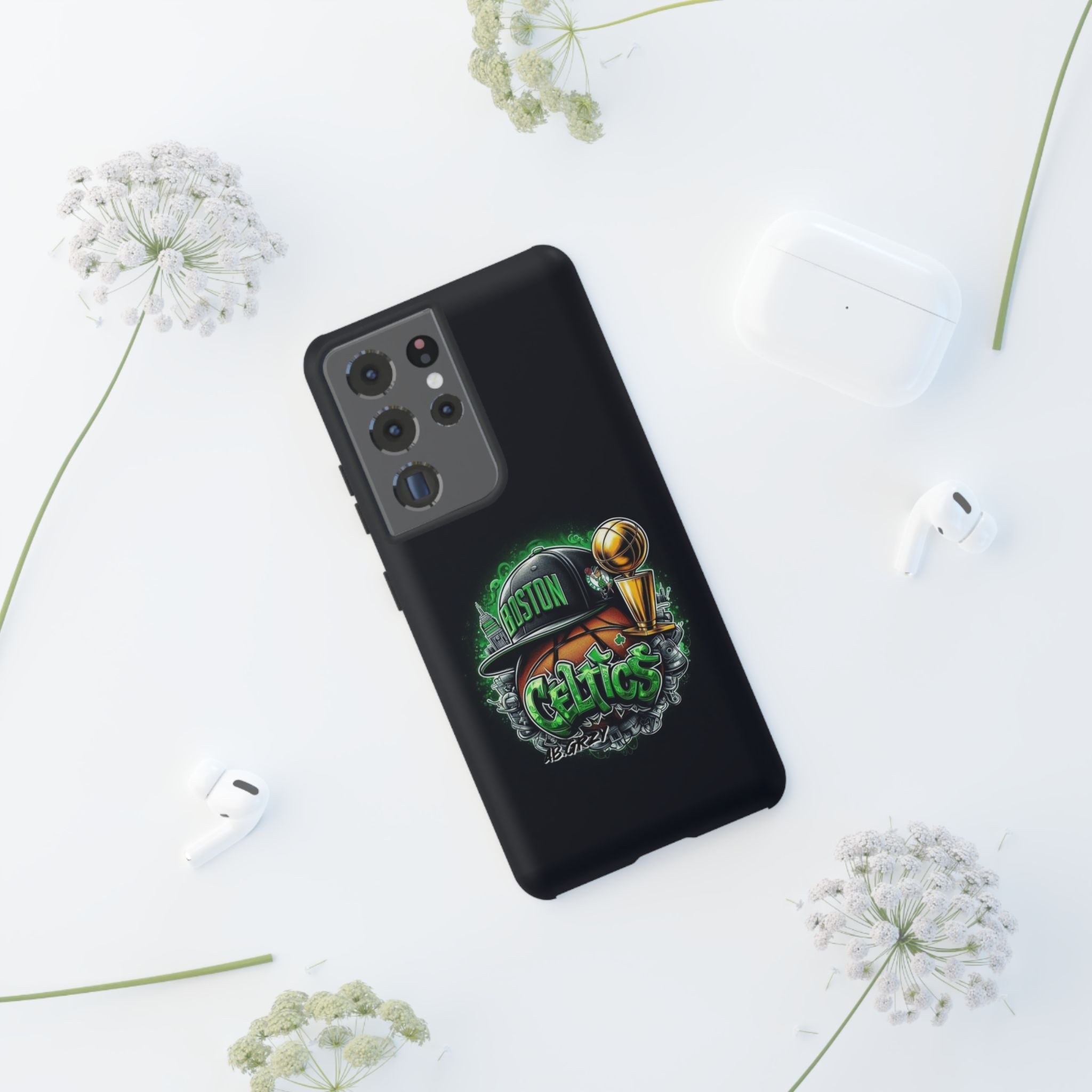 Jayson Tatum Celtics Core Edition – ToughShield Dual Layer Protection, Sleek Fit | iPhone 8–16 Pro Max & Samsung S10–S25 Ultra Compatible