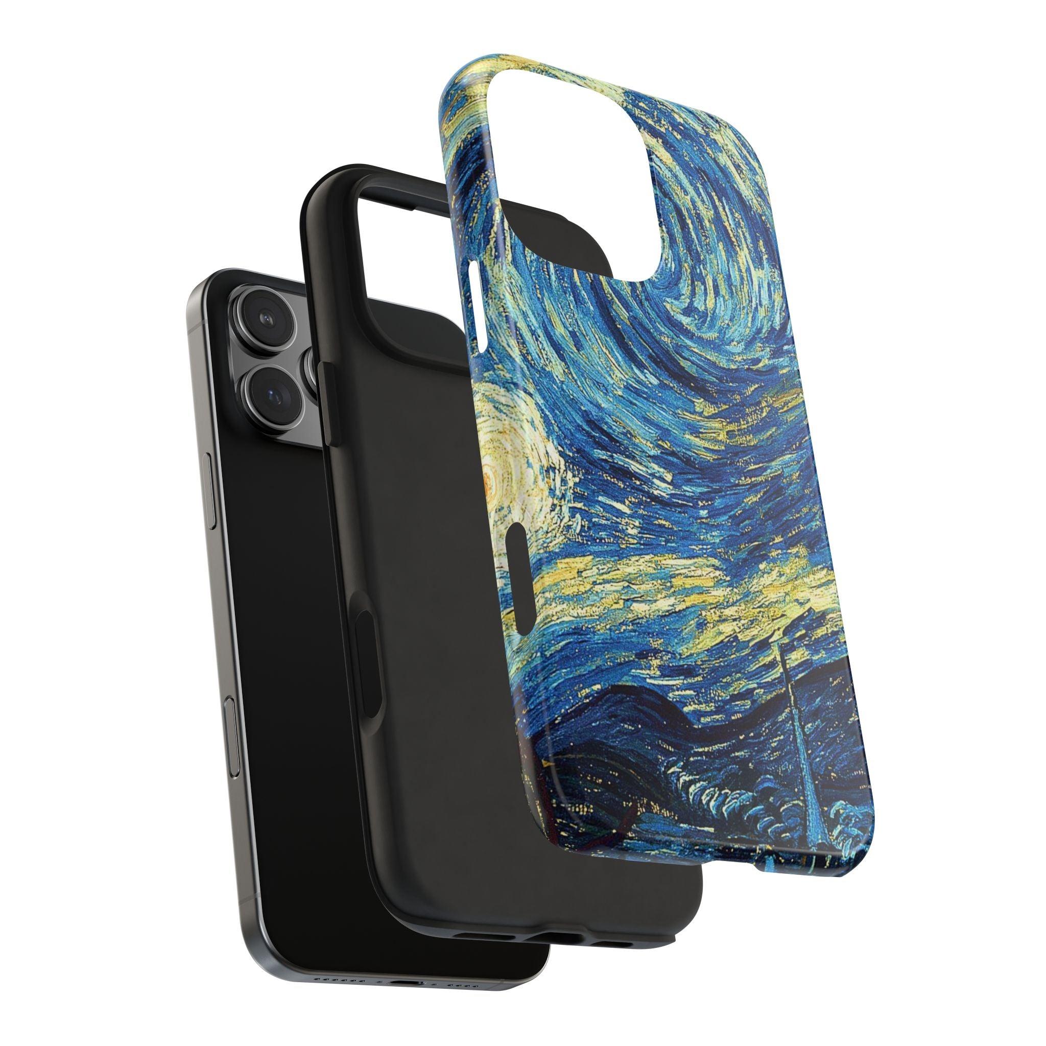 Blue And Yellow Theme Art Colors Tough Phone Cases