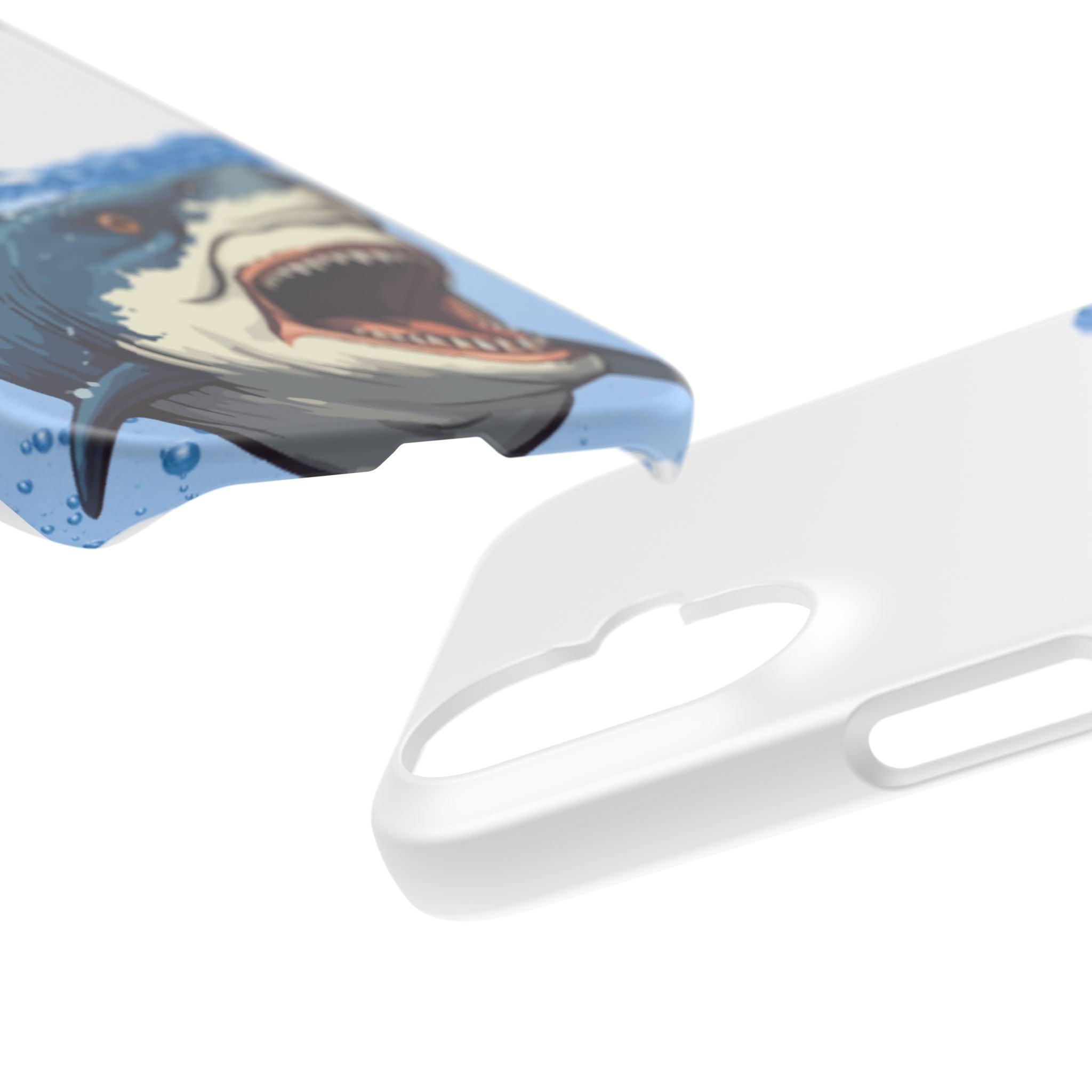 Shark Frenzy Phone Case – Dive into Bold Style