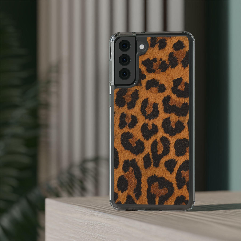 Clear Cases Cheeta Print