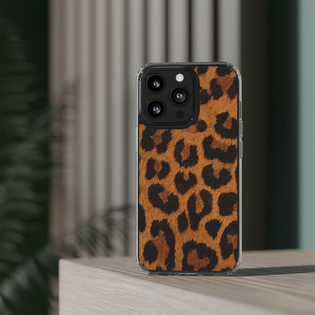 Clear Cases Cheeta Print