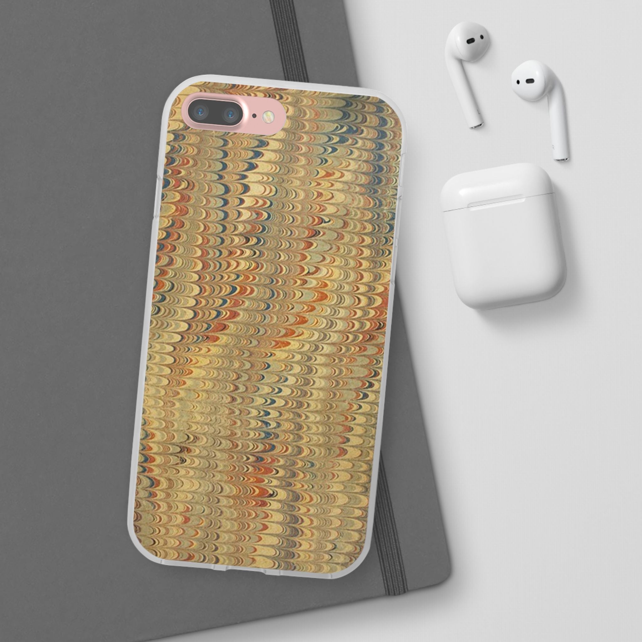Golden Fall Neutrals Italian Marbled Design Stylish Phone Cases