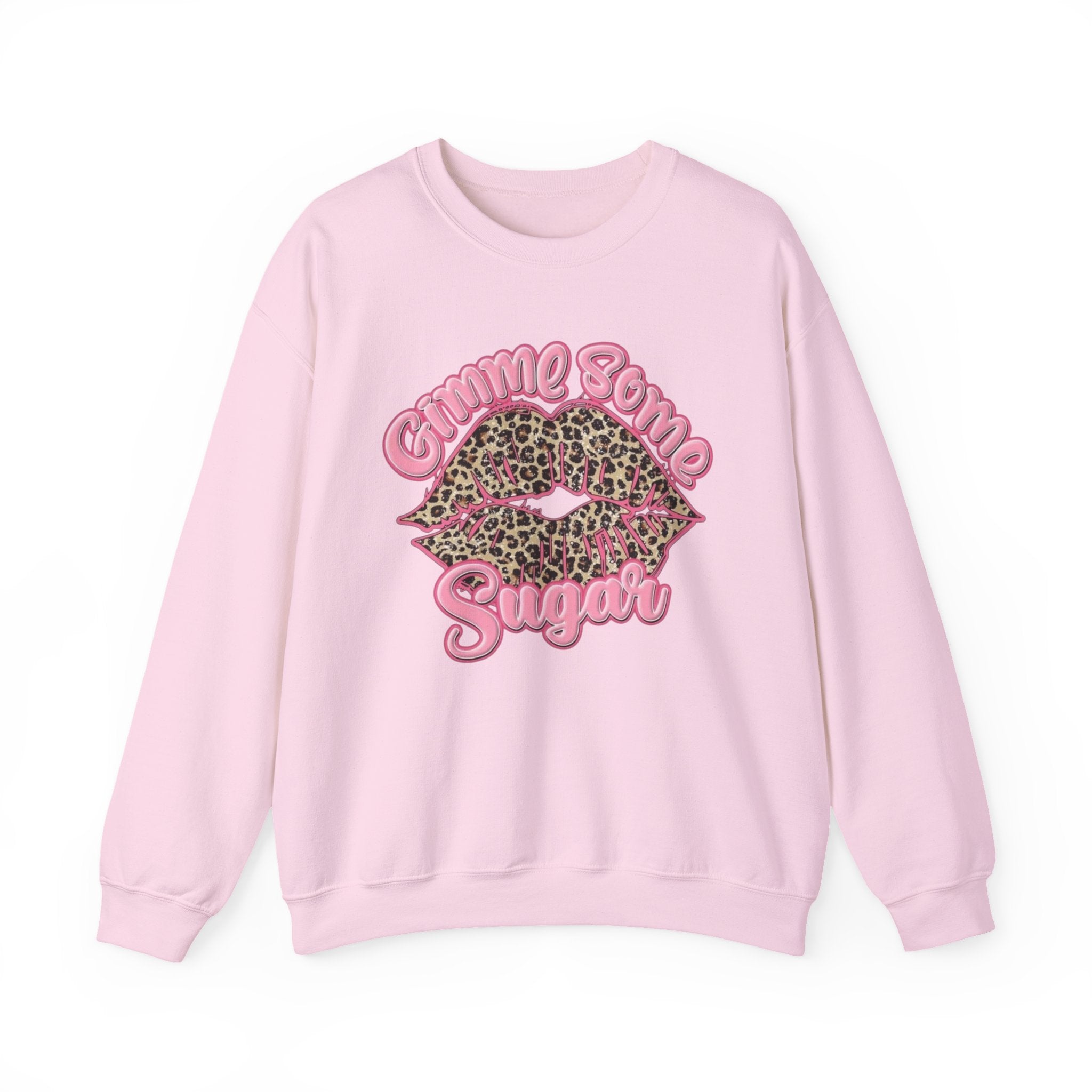 Gimme Some Sugar Leopard Lips Crewneck Sweatshirt