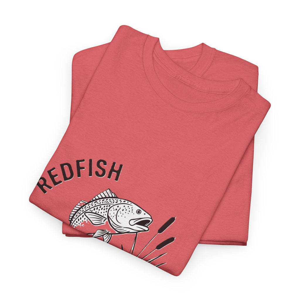 Fishing Red Fish T-Shirt — Vintage Angler Tee