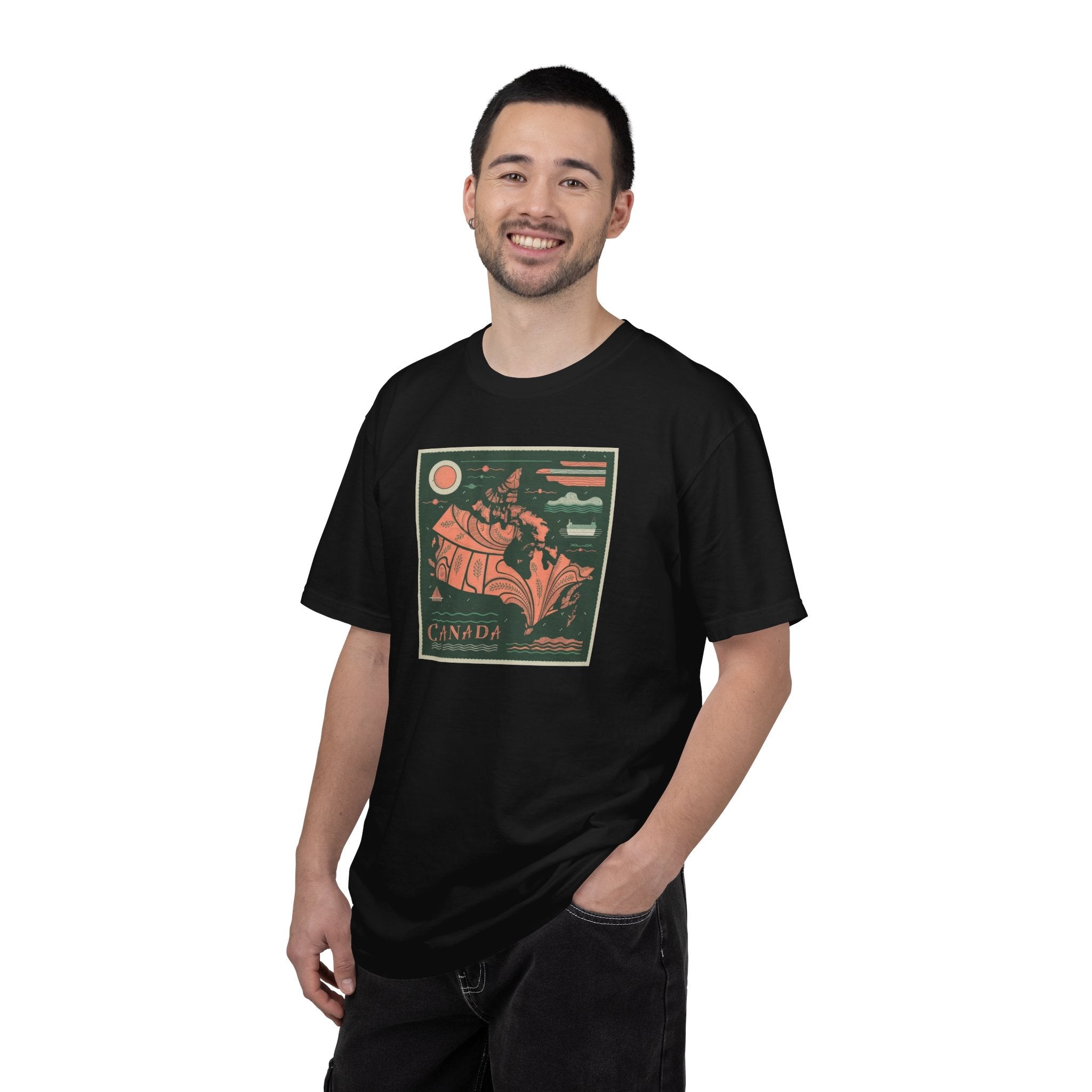 Map Of Canada Tee - Canada Day Celebration Comfort Colors - DipaliZ