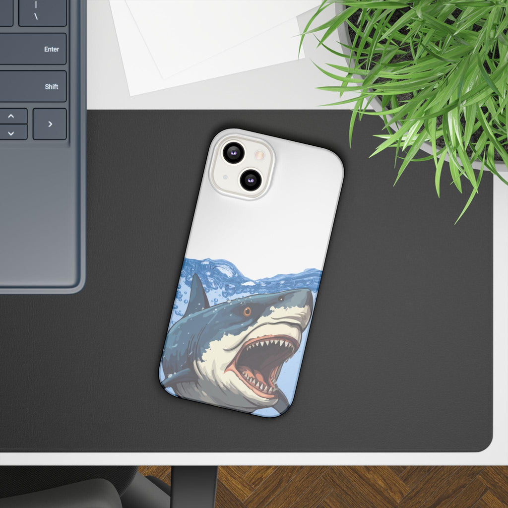 Shark Frenzy Phone Case – Dive into Bold Style