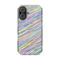 Threads Of Colors Clear Case