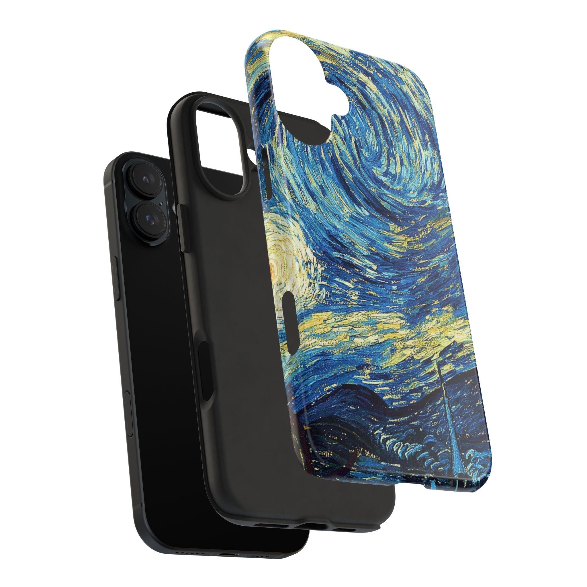 Blue And Yellow Theme Art Colors Tough Phone Cases
