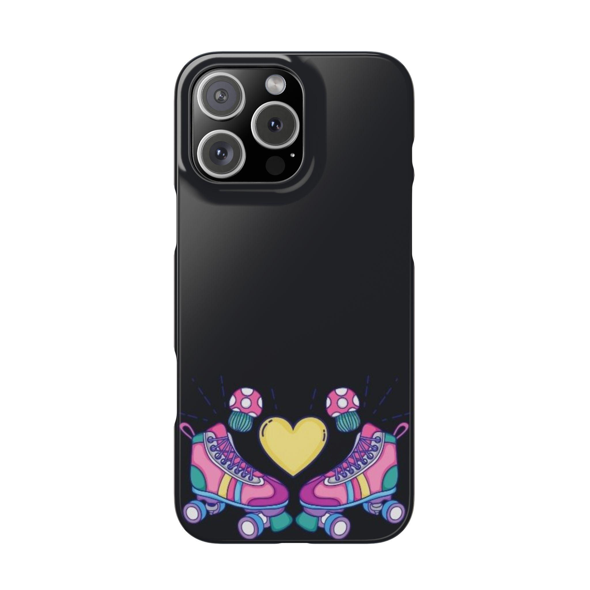 Skater's Heart Phone Case – Glide with Love Everywhere