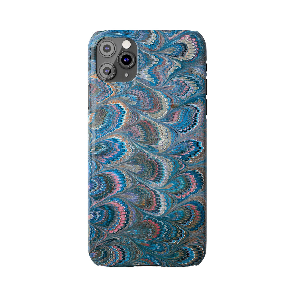 Blue and Pink Feather
