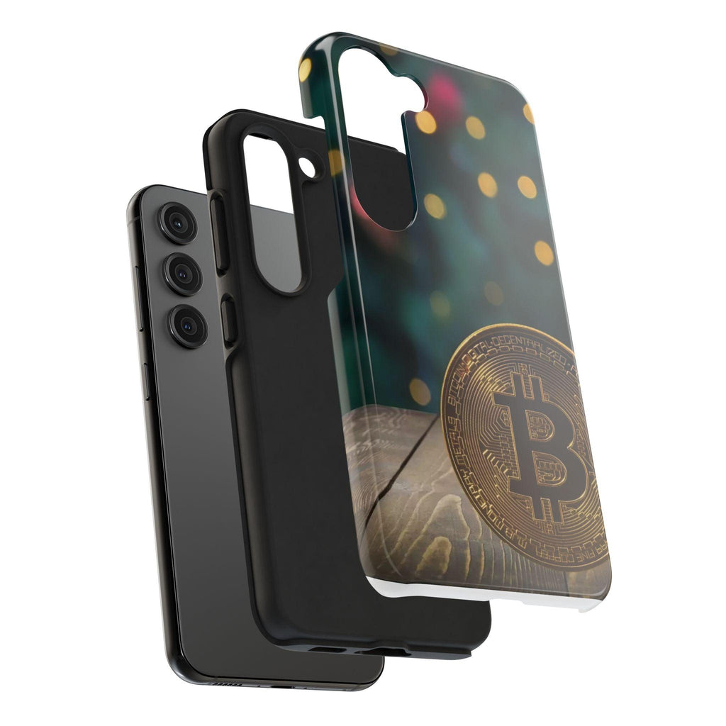 Crypto Bitcoin High Quality Printed Tough Phone Cases