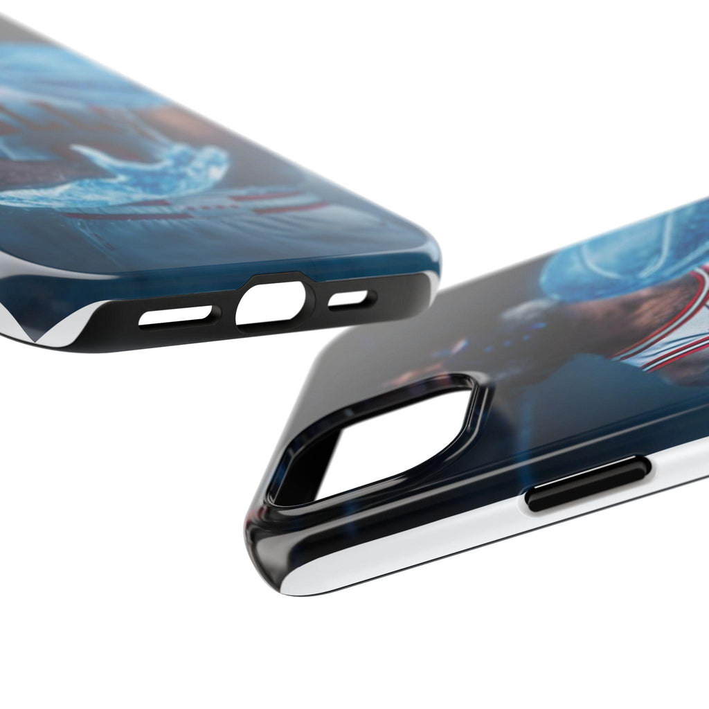 Coby White Chicago Bulls NBA Basketball Printed Tough Phone Case for iPhone & Samsung Galaxy - Dynamic Player Action Design