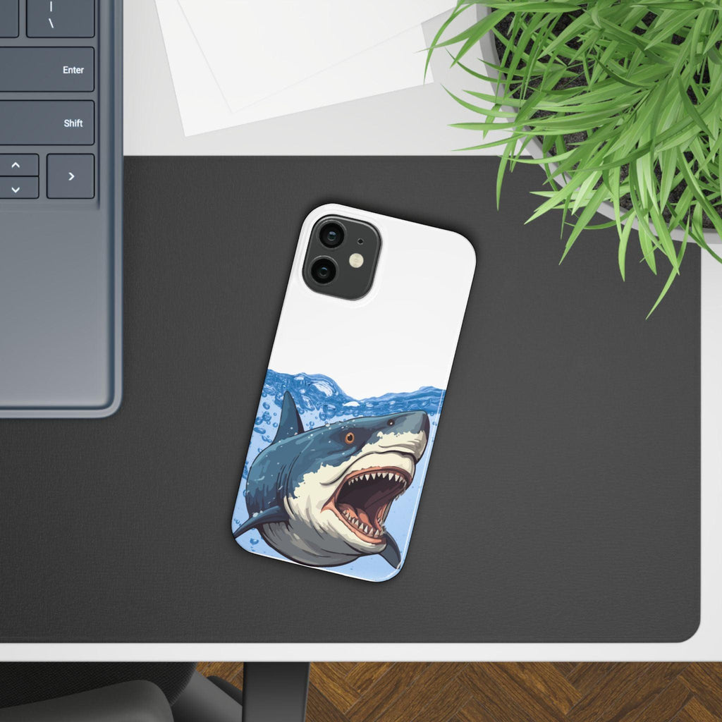 Shark Frenzy Phone Case – Dive into Bold Style