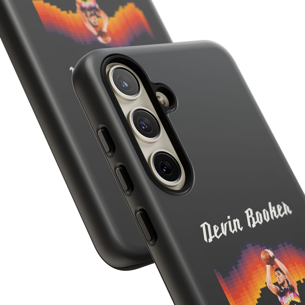 Devin Booker Precision Blaze Series – Dual-Layer ShockGuard Protection | Fits iPhone 8–16 Pro Max & Samsung Galaxy S10–S25 Ultra