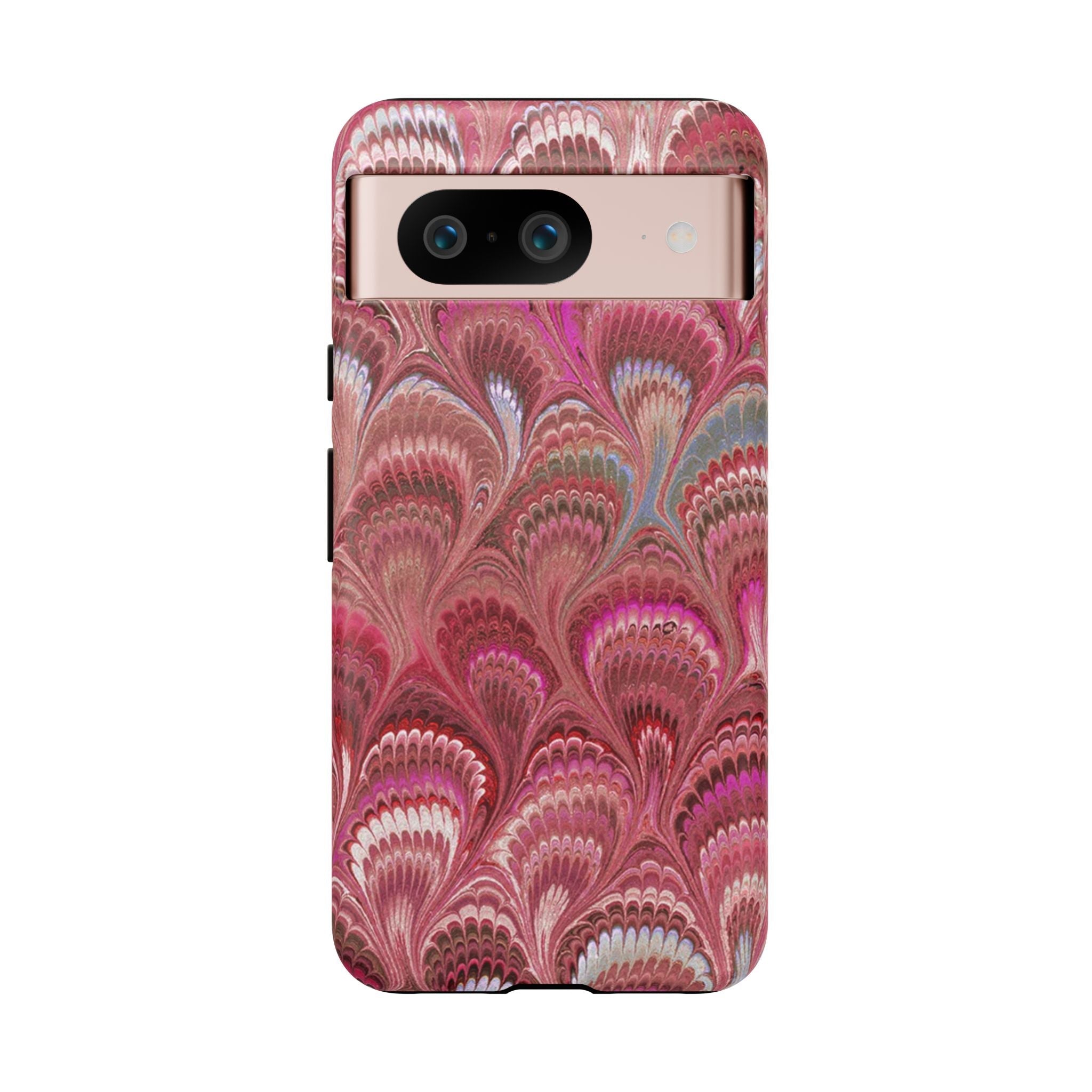 Shades of Pink Marbled Phone Case —  Dual Layer - Tough Protective Phone Cover