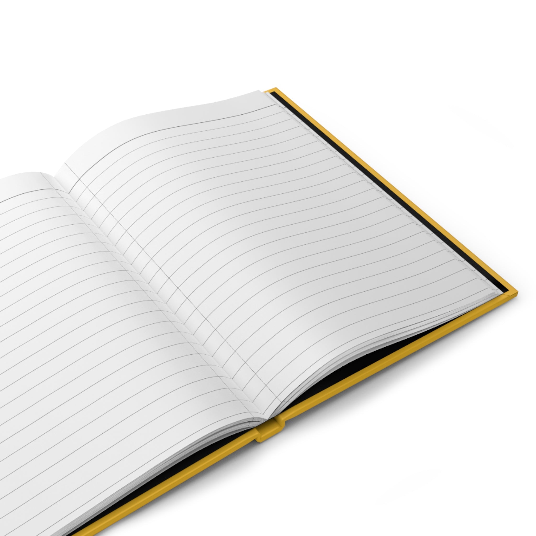 Sweet Cream Butter Yellow, Artistic Notebook, Writing Diary, Lined - Unique Gift