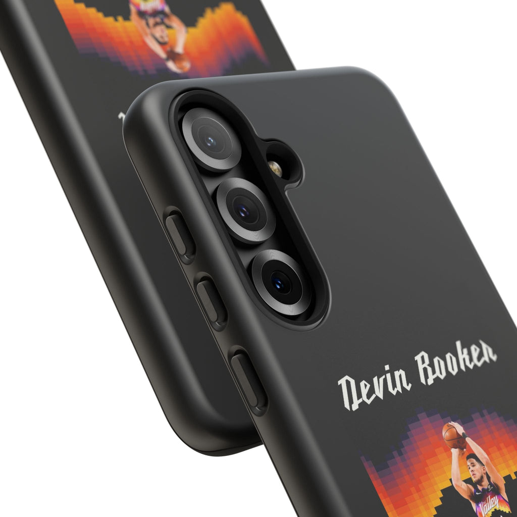 Devin Booker Precision Blaze Series – Dual-Layer ShockGuard Protection | Fits iPhone 8–16 Pro Max & Samsung Galaxy S10–S25 Ultra