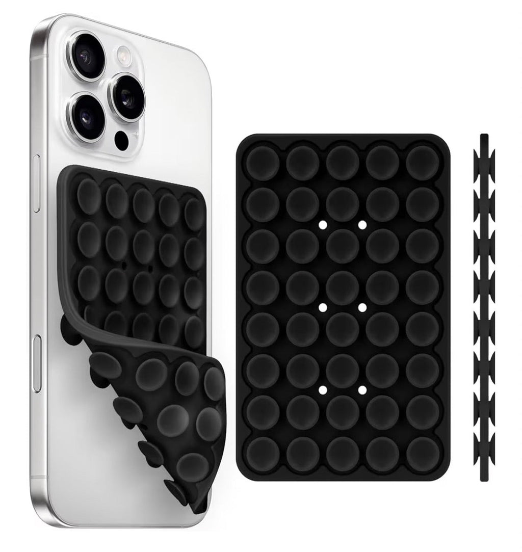 Magnetic Suction Cup Foldable Phone Holder MagSafe Compatible Phones Car Mount