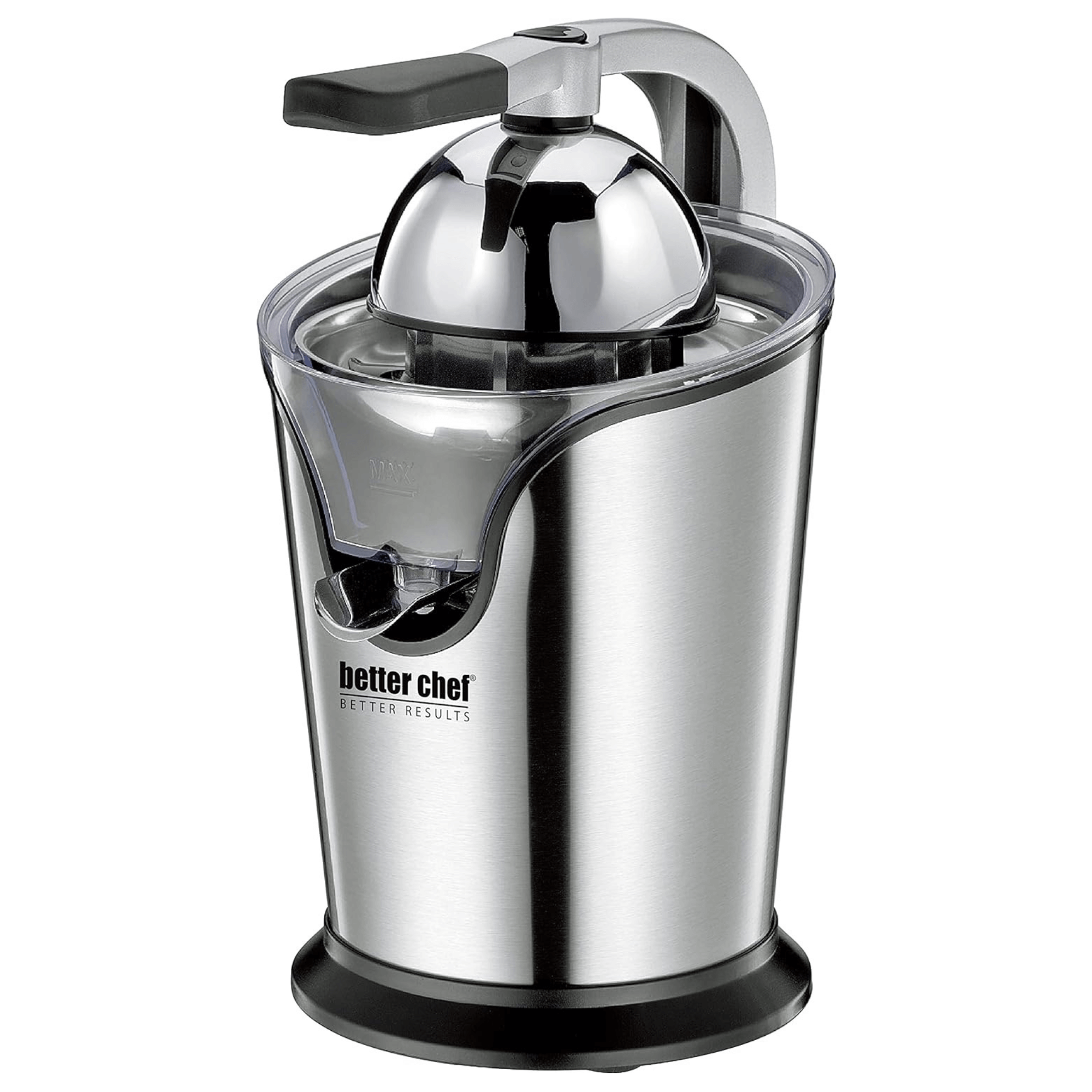 Better Chef High Power Deluxe Stainless Steel Electric Citrus Juice Press