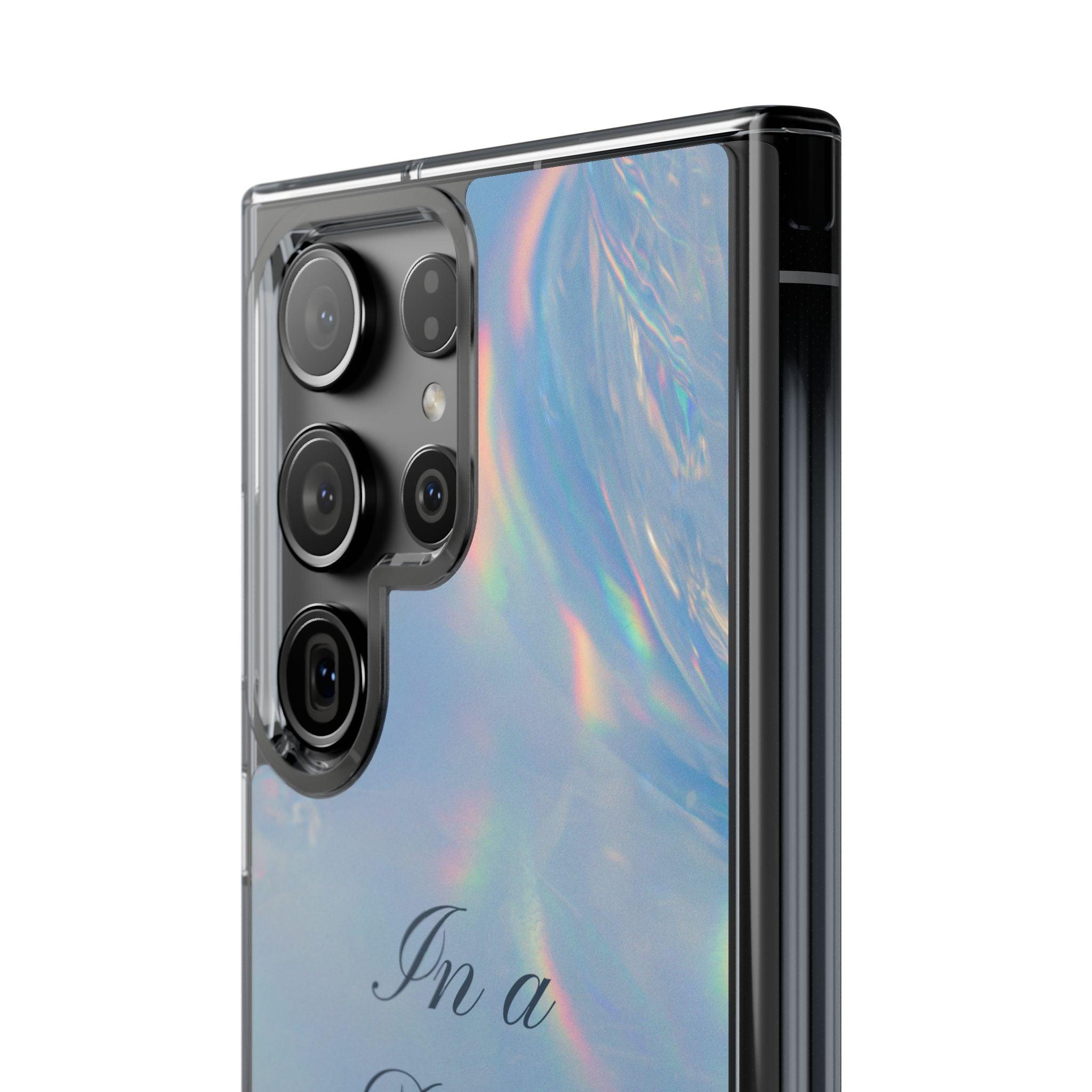 In a Dream Shinny Blue Clear Cases