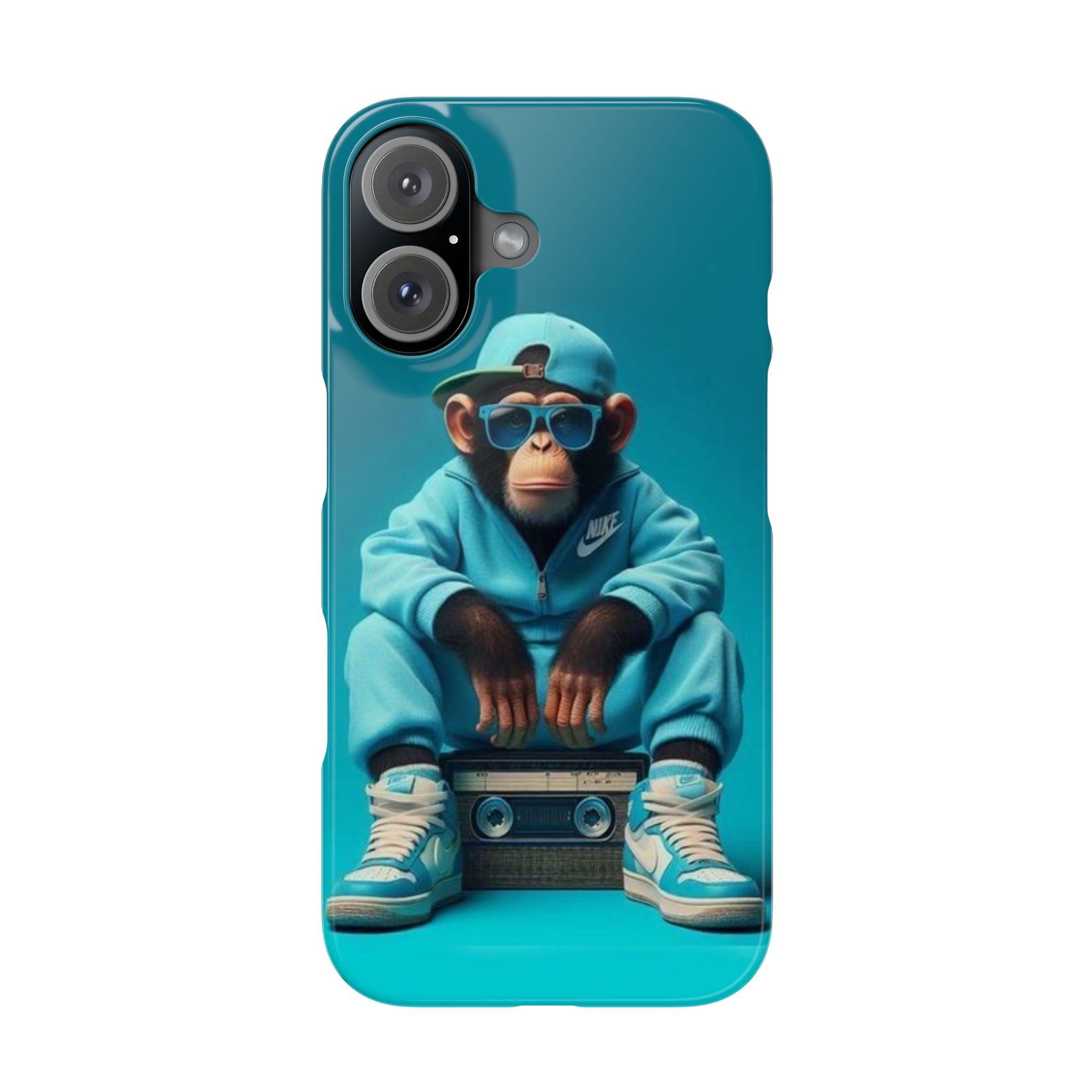 Monkey Madness Phone Case – Unleash the Fun with Cartoon Style!